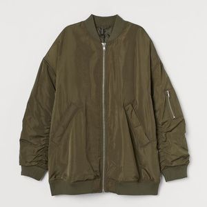 H&M Padded Bomber Jacket